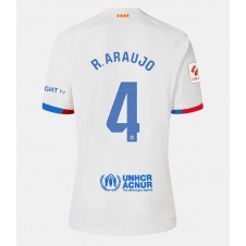 Barcelona Ronald Araujo #4 Bortatröja Dam 2023-24 Korta ärmar